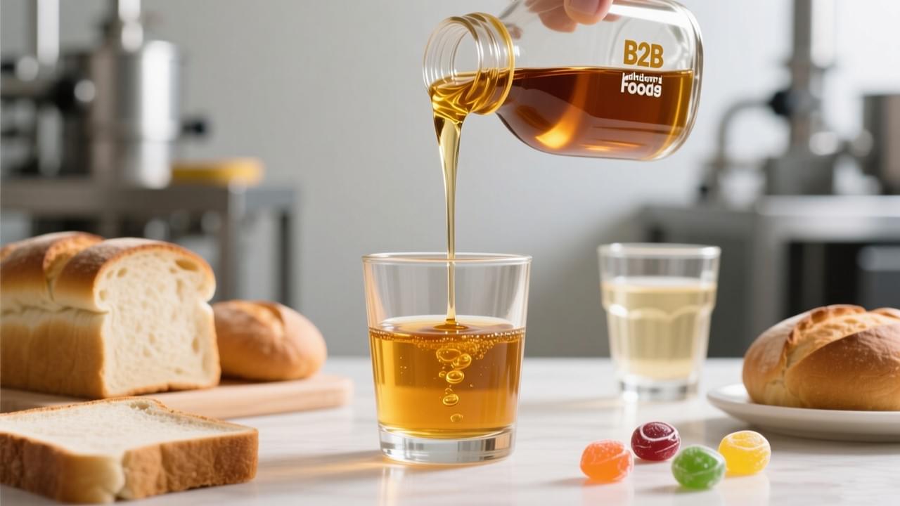 Maltose Syrup used in food manufacturing for baking, confectionery, and beverages