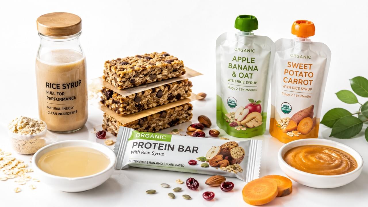 Discover how Rice Syrup Functional Foods support sports nutrition, baby food, weight management, and clean-label innovation for modern food brands.