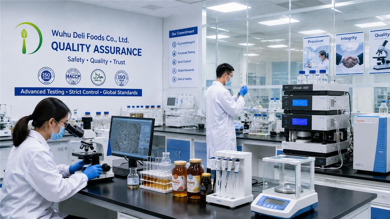Discover how Wuhu Deli Foods' rice syrup quality assurance system works — 7 CCPs, 24 release tests, and 4-hour traceability protect every batch you buy.